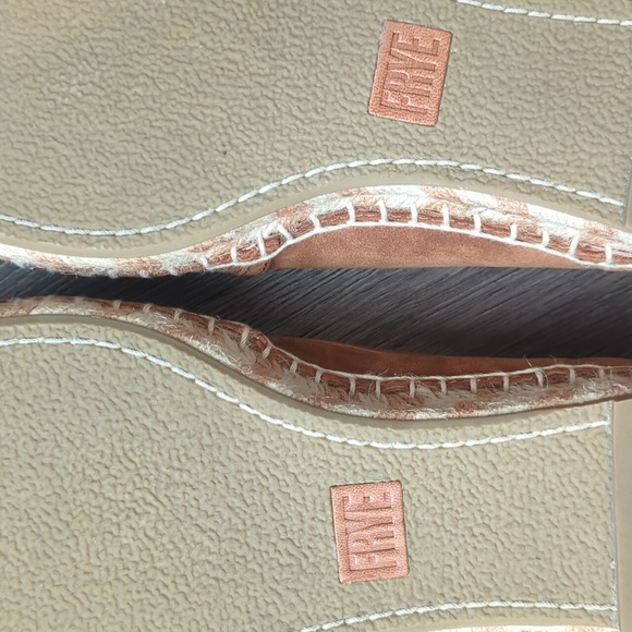 Frye A-Line Suede Espadrilles in Color- Sand in Size 7.5 🎉HP🎉 - Picture 9 of 11